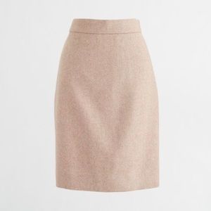 J. Crew wool pencil skirt